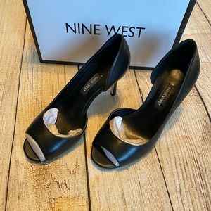 Nine West Jeff D'Orsay Peep-toe Pumps